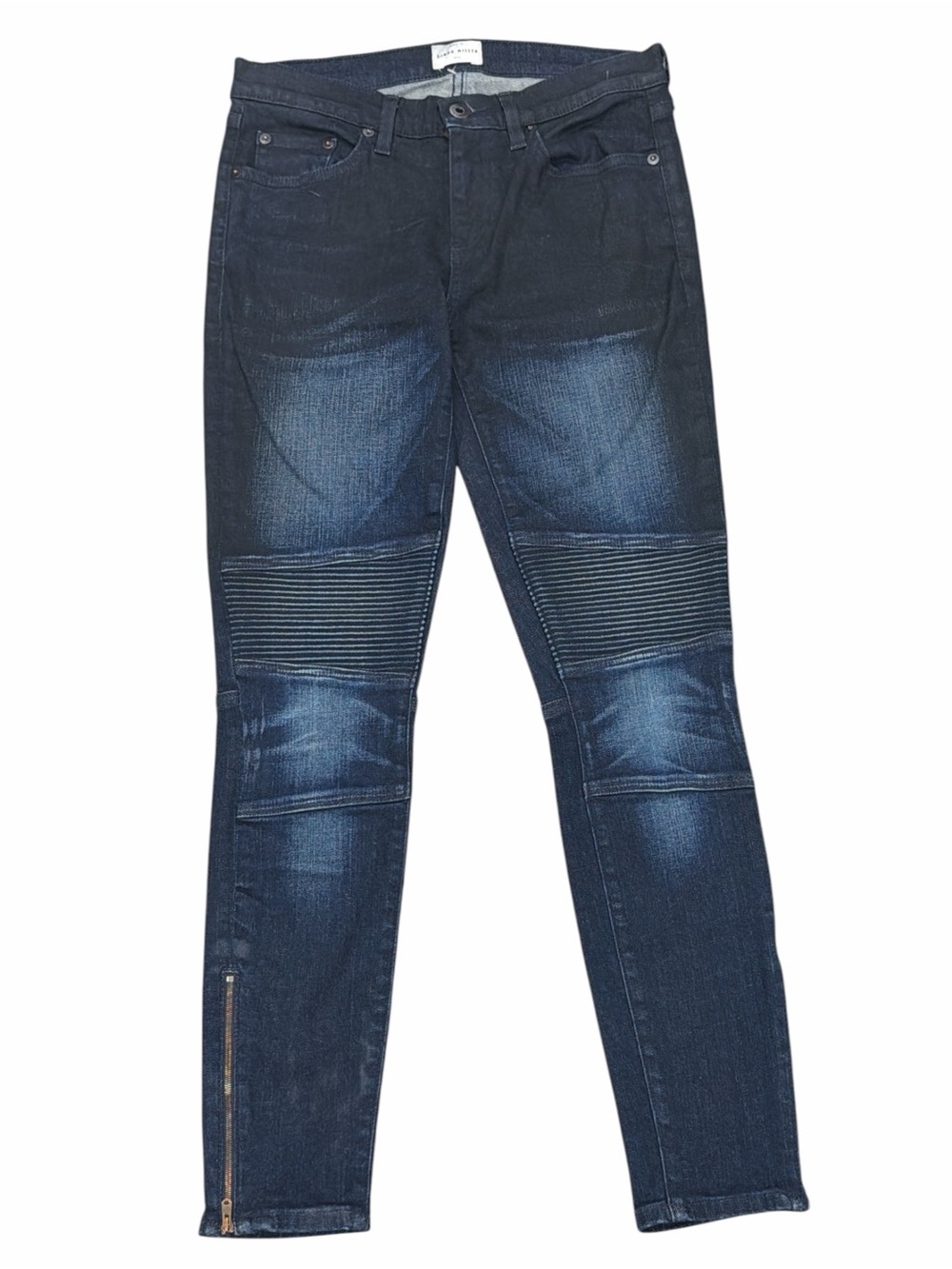 Simon Miller Evant W002 Motorcycle Moto Skinny Jeans